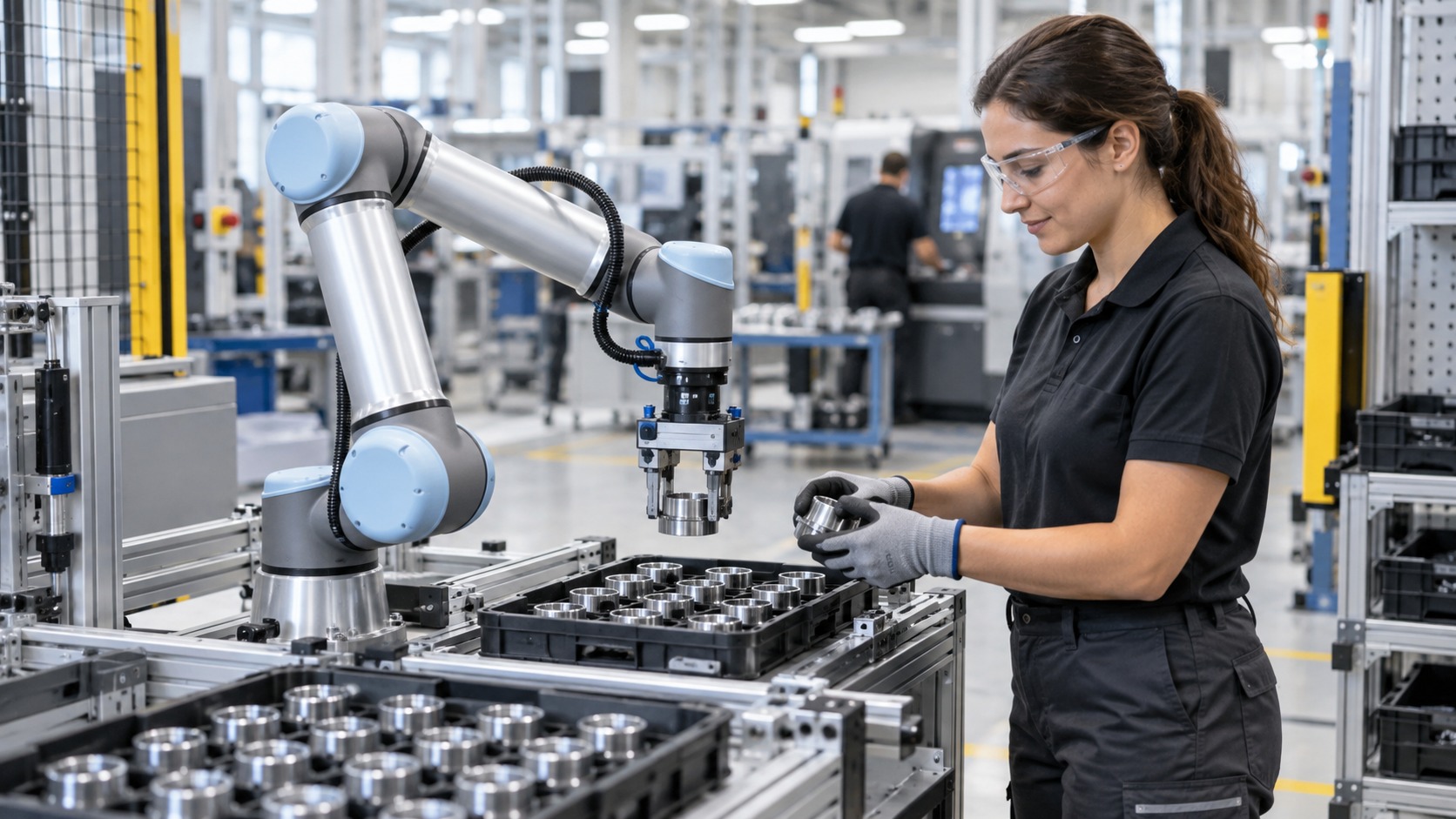 Collaboration opérateur et cobot
