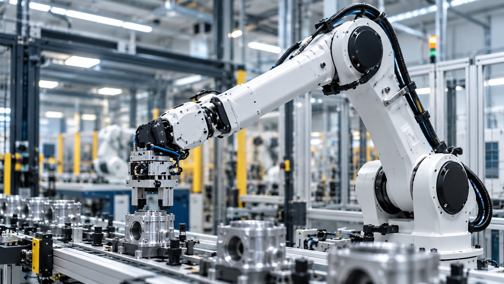 Cellule d’automatisation industrielle
